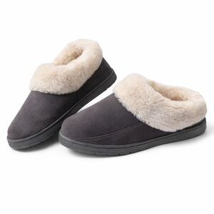 Dearfoams Medium Gray Slippers
